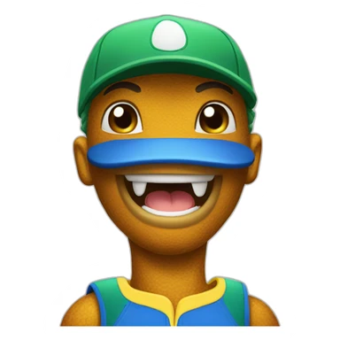 Trex in tennis uniform sticker