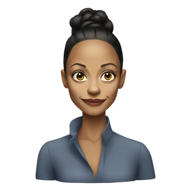 zoe saldana sticker