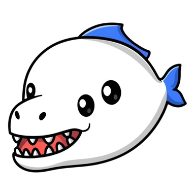 character with jaw dropped in total surprise sticker