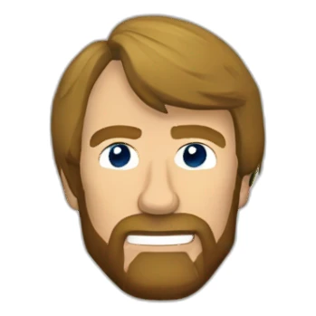 Chuck norris sabed head sticker