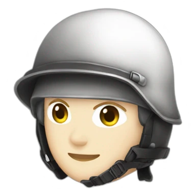 Casque prussia sticker