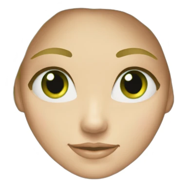 blond-princess-green-eyes sticker