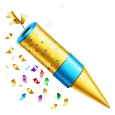 party popper sticker