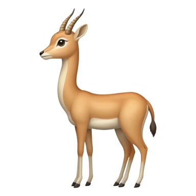 gazelle sticker