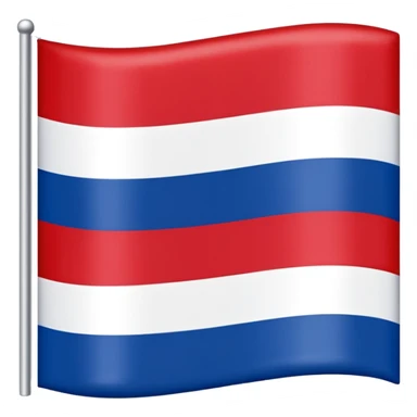 Sealand official flag simple sticker