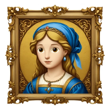Renaissance painting
 sticker