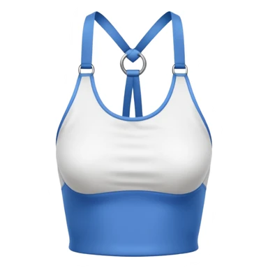 a fully white halter top sticker