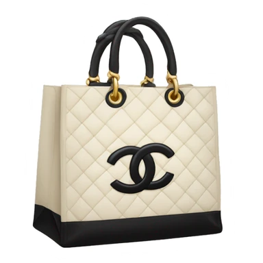 Chanel shopping bag sticker