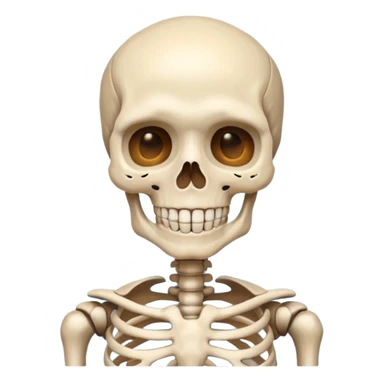 This skeleten emoji saying 67💀 sticker
