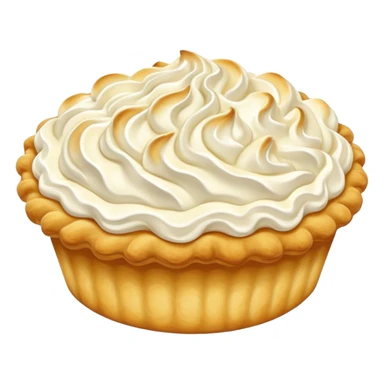 Cream pie sticker