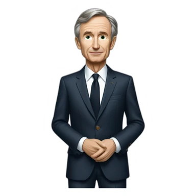 Bernard Arnault LVMH sticker