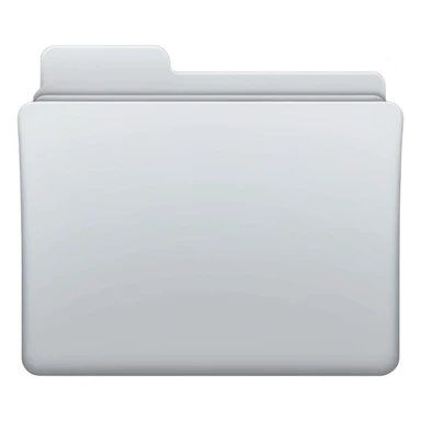 white and gray folder empty sticker