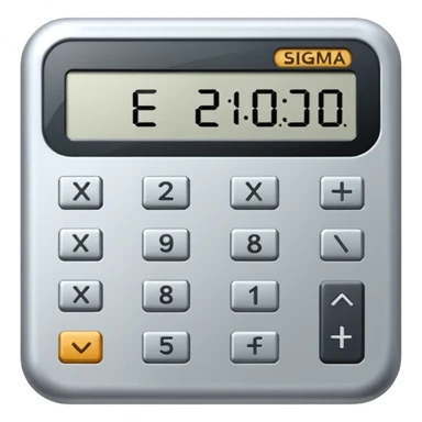 sigma calculator sticker