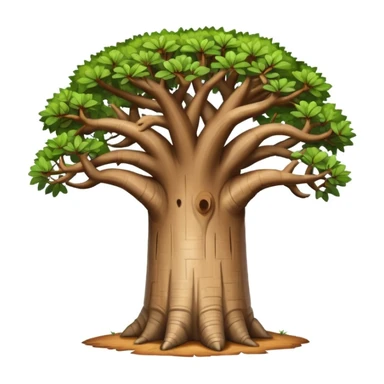 Baobab tree sticker