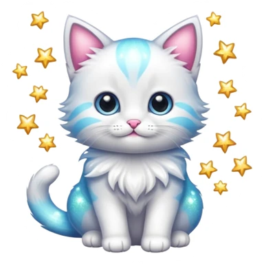 Sparkles and tiny kittens  sticker
