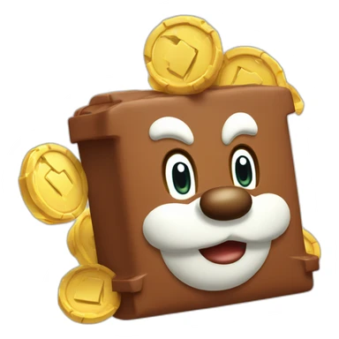Mario chip (from chip and dale) sticker