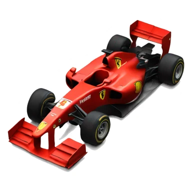 F1 Ferrari car sticker