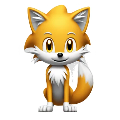 tails sonic sticker