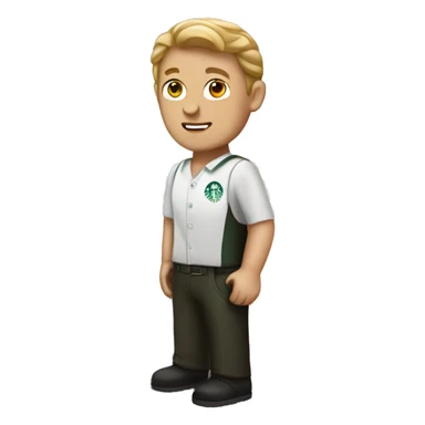 Starbucks partner sticker