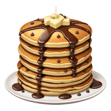 Chocolate chip pancakes  sticker