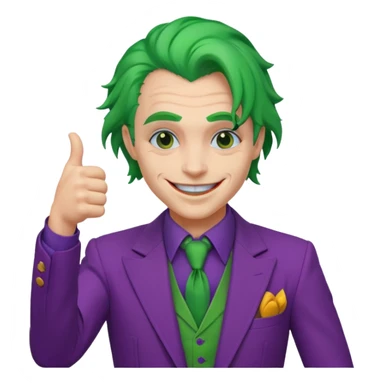 Joker 👍🏻 gösteriyor  sticker