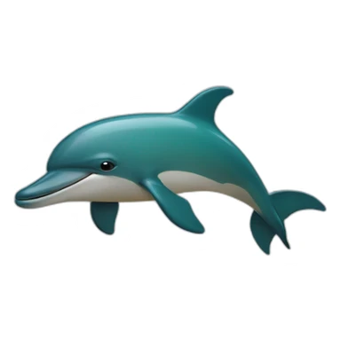 I’m a Rasta dolphin  sticker