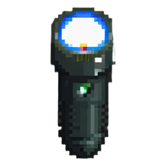 flashlight sticker