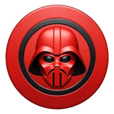 i want a red sith empire . roblox clan based imagine were the logo is a red cirlce with differet desings in it sticker