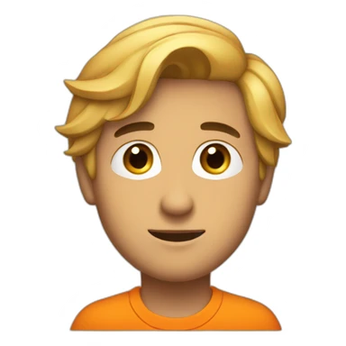 alfio bardolla with orange shirt sticker