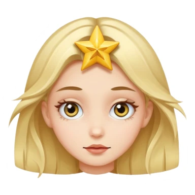 Ca with star eyes sticker