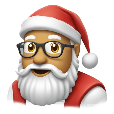 Vacation Santa  sticker