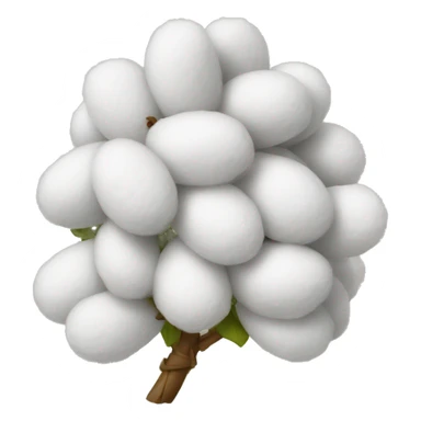 Emoji grabing cotton sticker