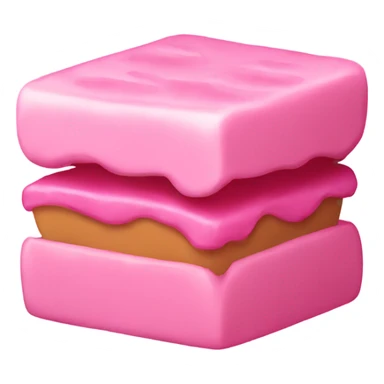 Pink food card sticker