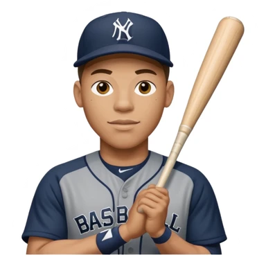 Aaron judge holding 67 sticker