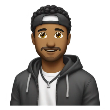 Lorenzo rappeur sticker