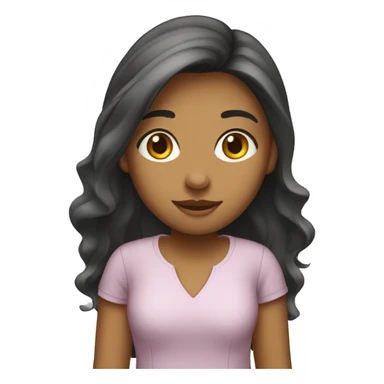 une jeune fille etudiante sticker