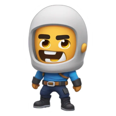 Shelly Brawl Stars sticker