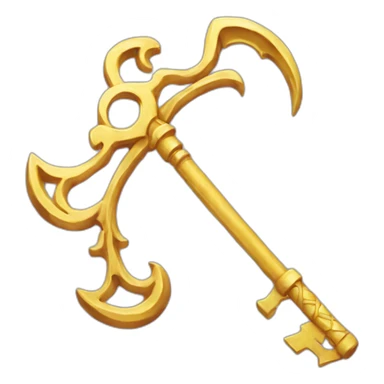 Keyblade vanille sticker
