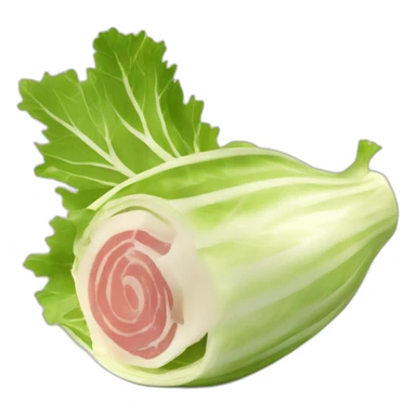 ENDIVE avec du JAMBON sticker