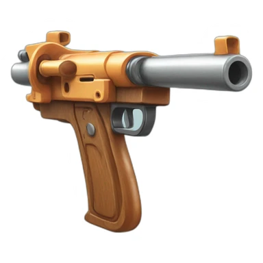 Ruffy Gum Gum Gun sticker