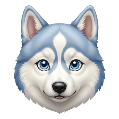 Siberian husky sticker