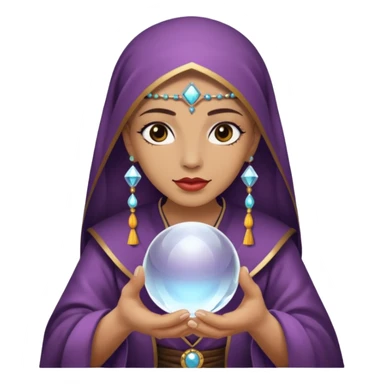 Oráculo con un sola bola de cristal  sticker