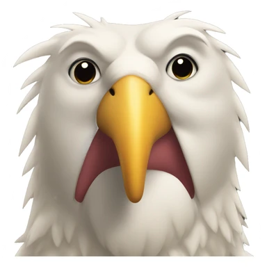 Big boy with a beak  sticker