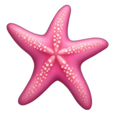 Pink Starfish sticker