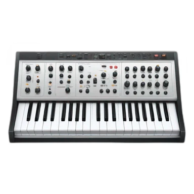 analog synthesizer sticker