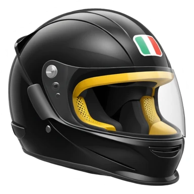 formule 1 helmet black sticker