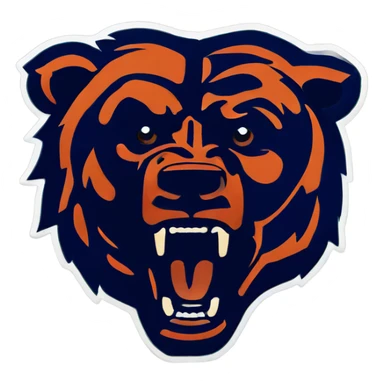 Chicago Bears Logo sticker