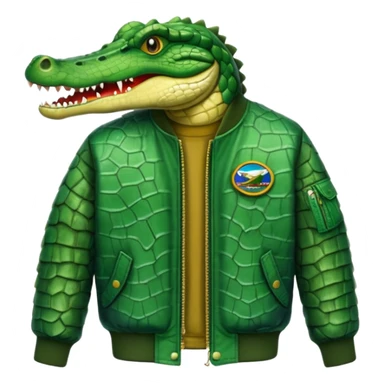 cocodrilo bombardero sticker