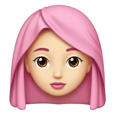 🥳🎀 pembe bir tokasını takan bey kızın elinde bir hediye var sticker