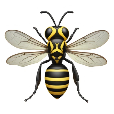 HD wasp sticker